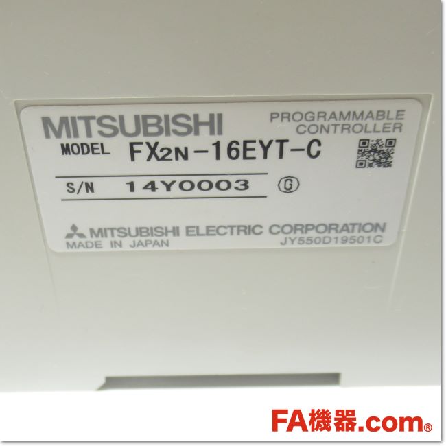 FA機器ドットコム / FX2N-16EYT-C 出力増設ブロック 16点 (三菱電機