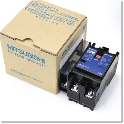 FA機器ドットコム / NF30-KC 2P 20A AX-1LS:SLT ノーヒューズ遮断器