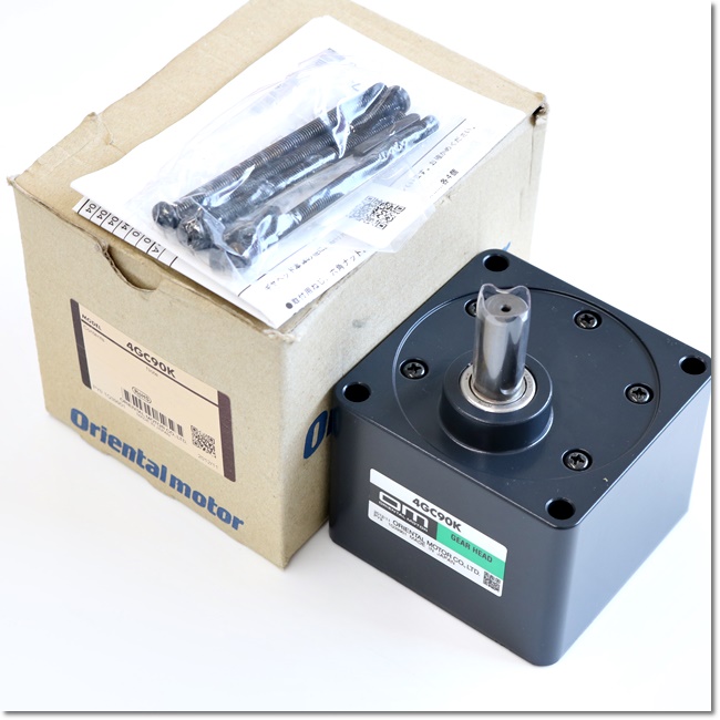 FA機器ドットコム / 4GC90K 平行軸ギヤヘッド 取付角80mm 減速比90