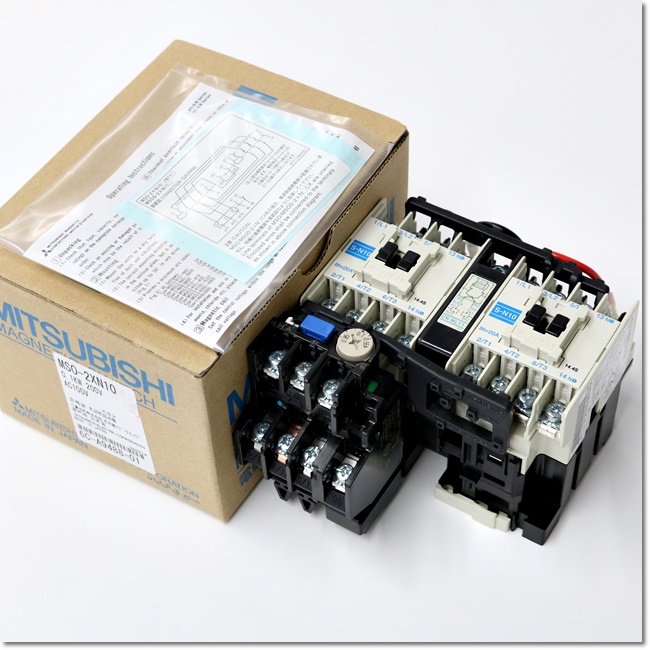 FA機器ドットコム / MSO-2×N10 AC100V 0.55-0.85A 1a×2 可逆式電磁開閉