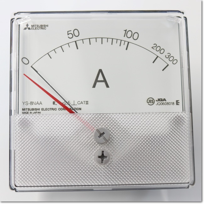 FA機器ドットコム / YS-8NAA 1A 0-100-300A CT 100/1A GR 交流電流計