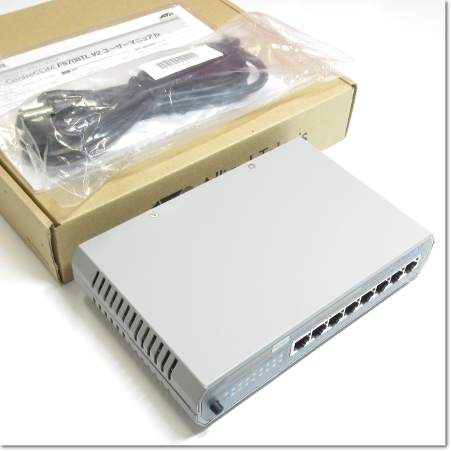【新品未開封】アライドテレシス CentreCOM FS708TL V2 CentreCOM FS708TL V2 Allied Telesis ファーストイーサネット