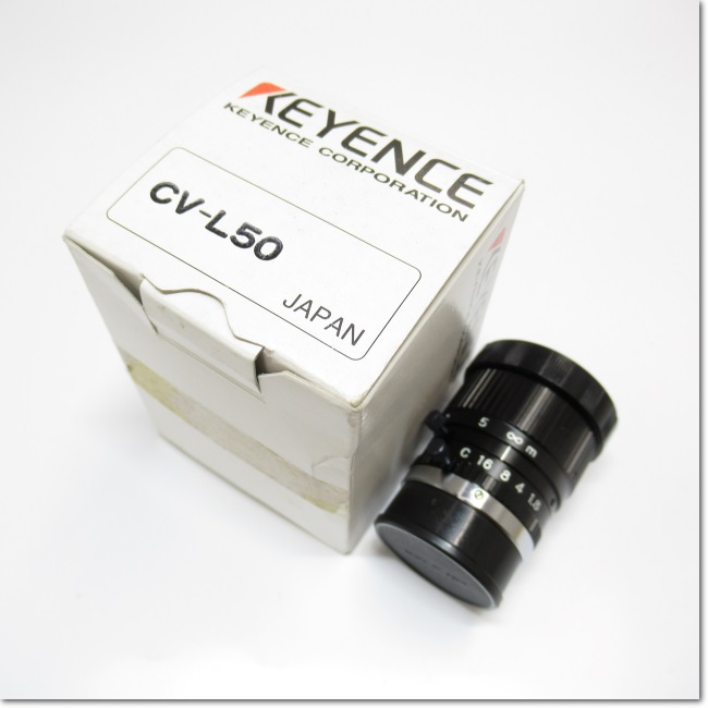 ☆中古☆ KEYENCE Cマウント レンズ CV-L50 50mm 1:1.8 複数有