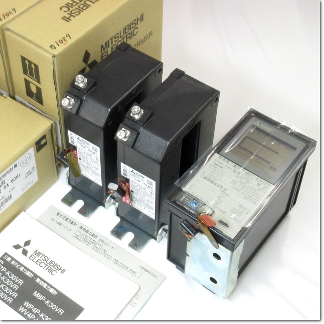 FA機器ドットコム / M8P-K30VR 1P3W 100V 5A 表面形電力量計 (三菱電機 