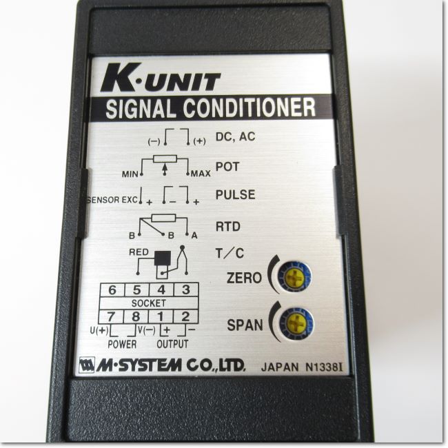 FA機器ドットコム / KVS-4A-B AC100V 直流入力変換器 AC100V (M-SYSTEM 