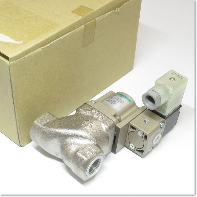 FA機器ドットコム / CVSE2-15A-05-02HS-3 クーラント用2ポート弁 DC24V 