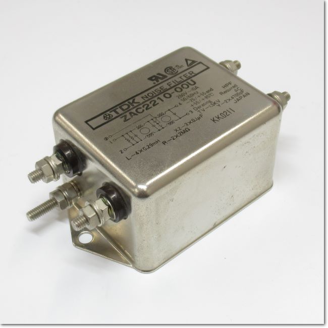 FA機器ドットコム / ZAC2210-00U ノイズフィルタ 250V 10A (TDKラムダ