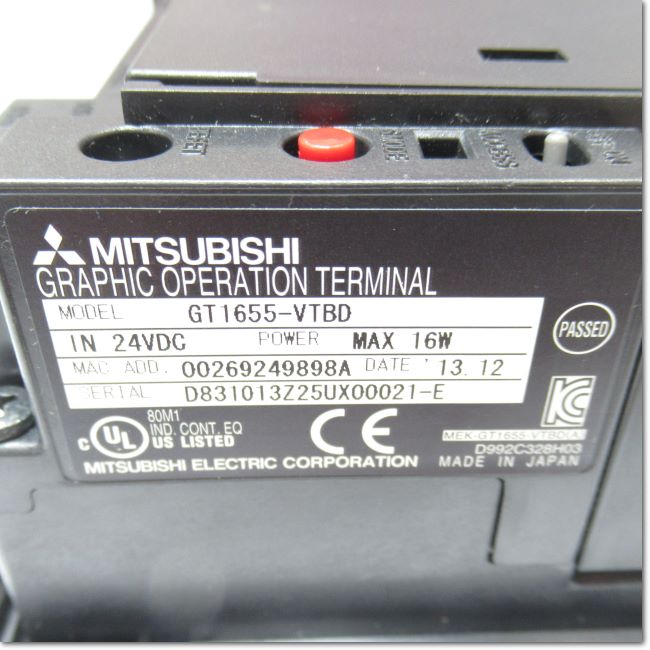 FA機器ドットコム / GT1655-VTBD GOT本体 5.7型 DTFTカラー液晶 DC24V