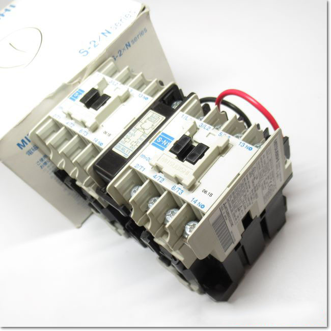 FA機器ドットコム / S-2XN11 AC100V 1a×2 可逆式電磁接触器 (三菱電機