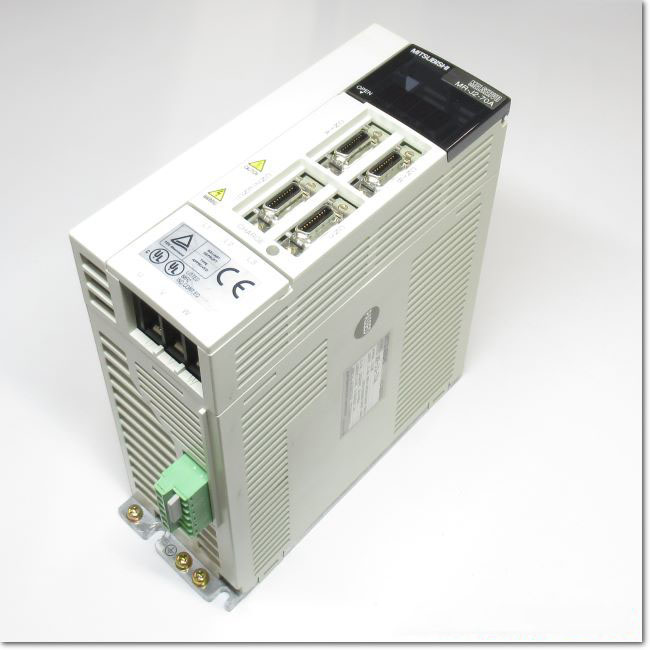 MITSUBISHI ACサーボ サーボアンプ 未使用品 MR-J2S-500A 三菱 ACサーボアンプ MR-J2S-100B (電源ON累積時間5747h) | 保守