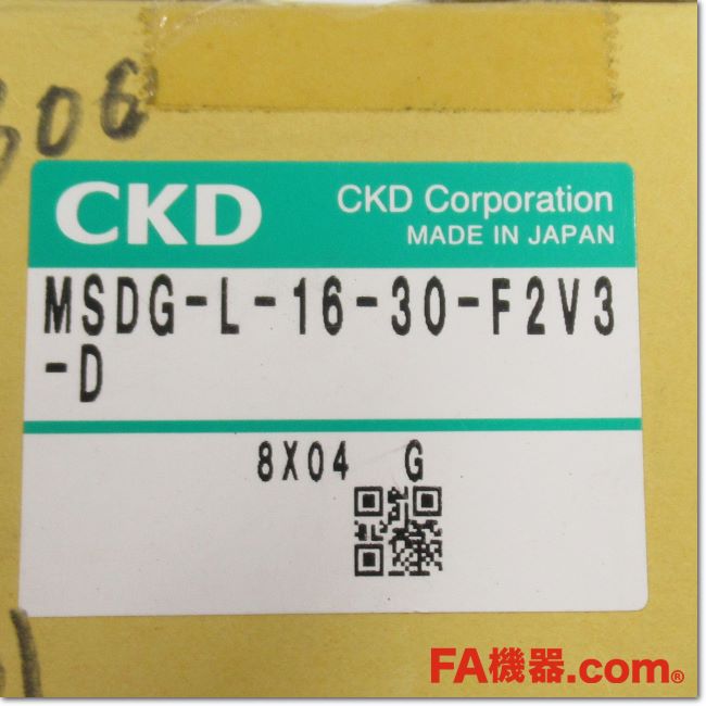 FA機器ドットコム / MSDG-L-16-30-F2V3-D 小形コンパクトシリンダ ボア径φ16 30mmストローク (CKD) | FA ...
