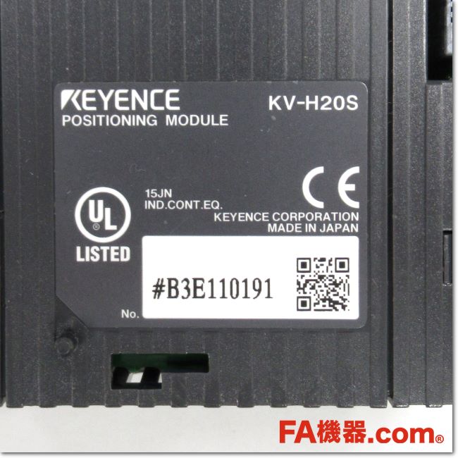 FA機器ドットコム / KV-H20S 2軸パルス列 位置決めユニット (KEYENCE 