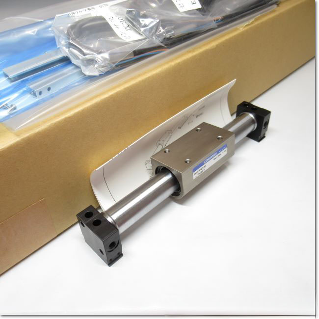 ガイド一体形マグネット式ロッドレスMRBシリーズ コガネイ MRBS16X100-KL1-ZE135A1 (63-3688-28) コガネイ ガイド一体形マグネット式ロッドレスシリンダ MRBシリーズ