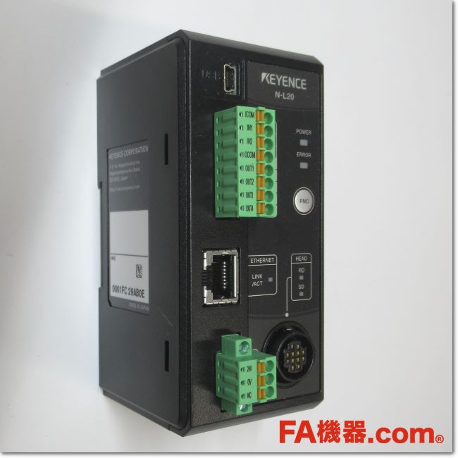 FA機器ドットコム / N-L20 通信ユニット Ethernet接続タイプ FA機器ドットコム / N-L20 通信ユニット Ethernet接続タイプ