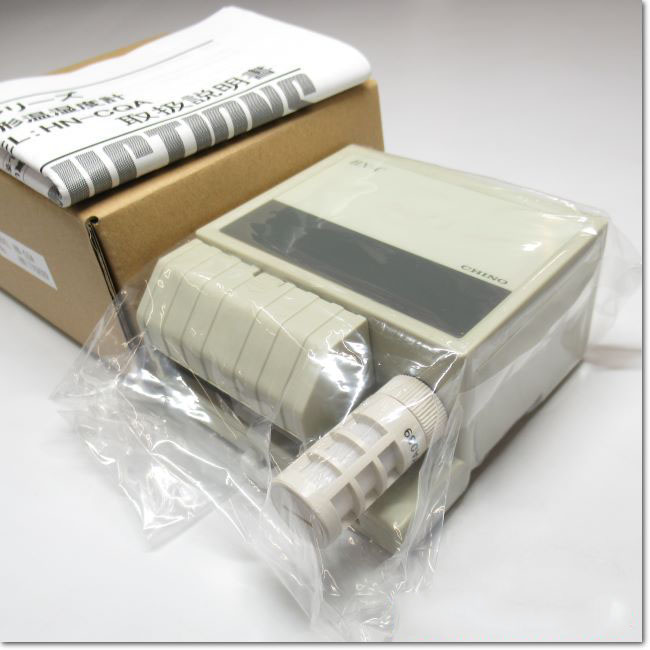 CHINO HN-CQA 冷暖房機器 バージョン1.10 FA機器ドットコム / HN-CQA 温湿度計 壁取付形 Ver.1.10 (チノー