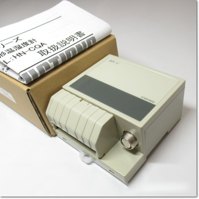 CHINO HN-CQA 冷暖房機器 バージョン1.10 FA機器ドットコム / HN-CQA 温湿度計 壁取付形 Ver.1.10 (チノー