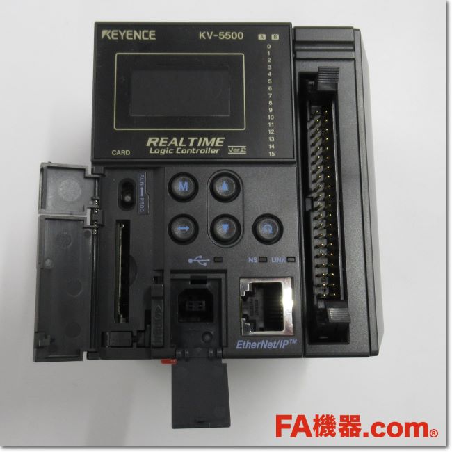 FA機器ドットコム / KV-5500 EtherNet/IP内蔵 CPUユニット Ver.2.0