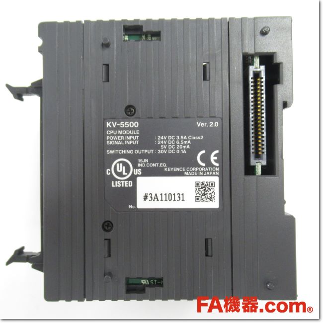 FA機器ドットコム / KV-5500 EtherNet/IP内蔵 CPUユニット Ver