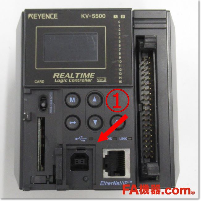 FA機器ドットコム / KV-5500 EtherNet/IP内蔵 CPUユニット Ver.2.0