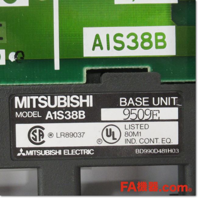 FA機器ドットコム / A1S38B 基本ベースユニット 8スロット (三菱