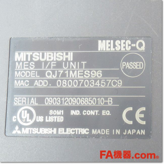 FA機器ドットコム / QJ71MES96 MESインタフェースユニット (三菱電機