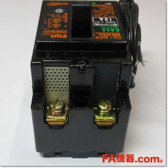 FA機器ドットコム / EA32 2P 15A KEA32 2P 15A Kオートブレーカ 警報スイッチ付き (富士電機) | FA機器ドットコム