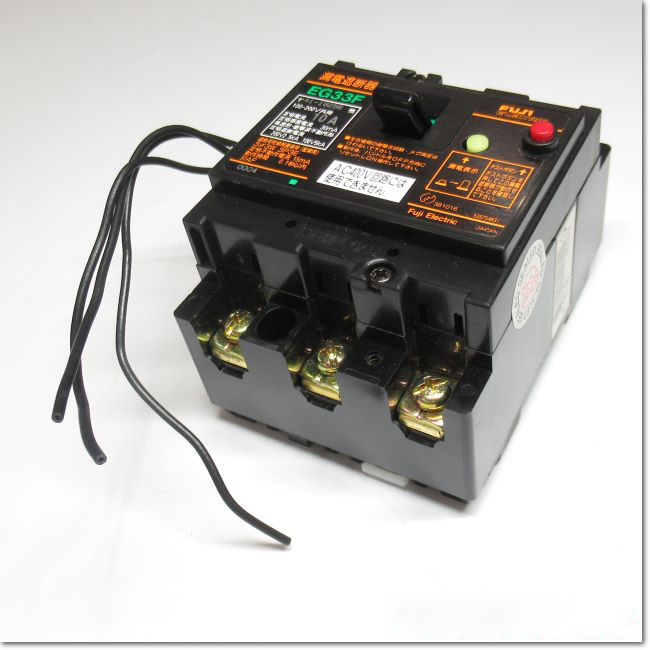 FA機器ドットコム / EG33F 3P 10A 30mAEG33F 3P 10A 30mAK 漏電遮断器