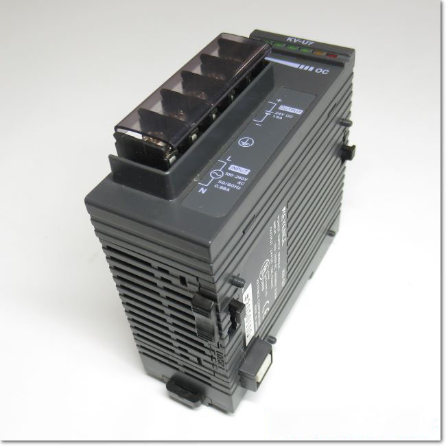 KEYENCE KV-U7 AC電源ユニット￼ FA機器ドットコム / KV-U7 AC電源ユニット DC24V 1.8A(KEYENCE