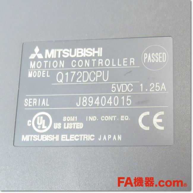 三菱電機 モーションコントローラQ172DSCPU Q172DSCPU モーションCPUユニット 1個 三菱電機 【通販モノタロウ】