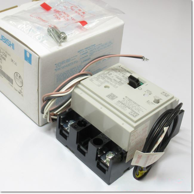 FA機器ドットコム / NV50-CSA 2P 50A 30mA AX-1LS TBL-1R 漏電遮断器