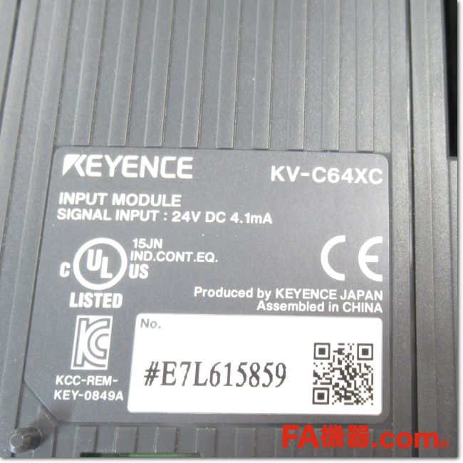FA機器ドットコム / KV-C64XC 拡張入力ユニット DC入力64点 MIL