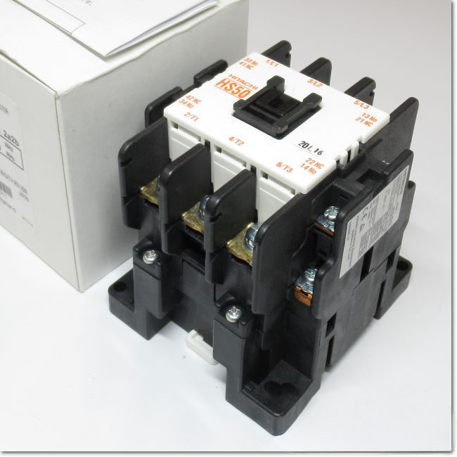 FA機器ドットコム / HS50 2a2b AC100V 電磁接触器(日立産機システム 