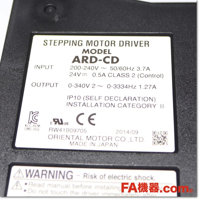 FA機器ドットコム / ARD-CD ステッピングモータ ドライバ 位置決め機能