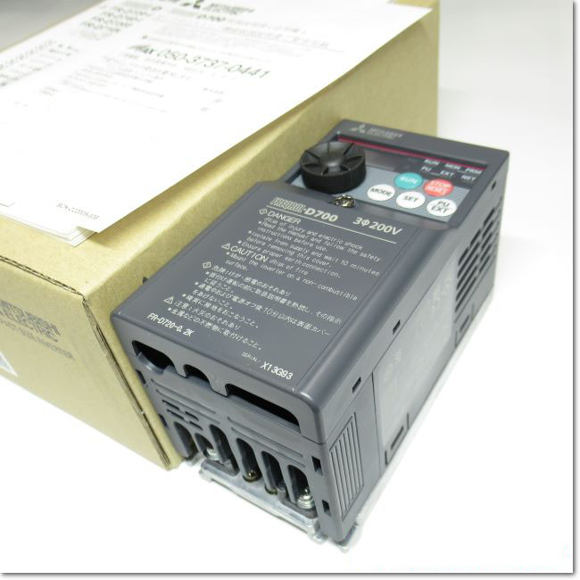 FA機器ドットコム / FR-D720-0.2K インバータ 三相200V(三菱電機) | FA