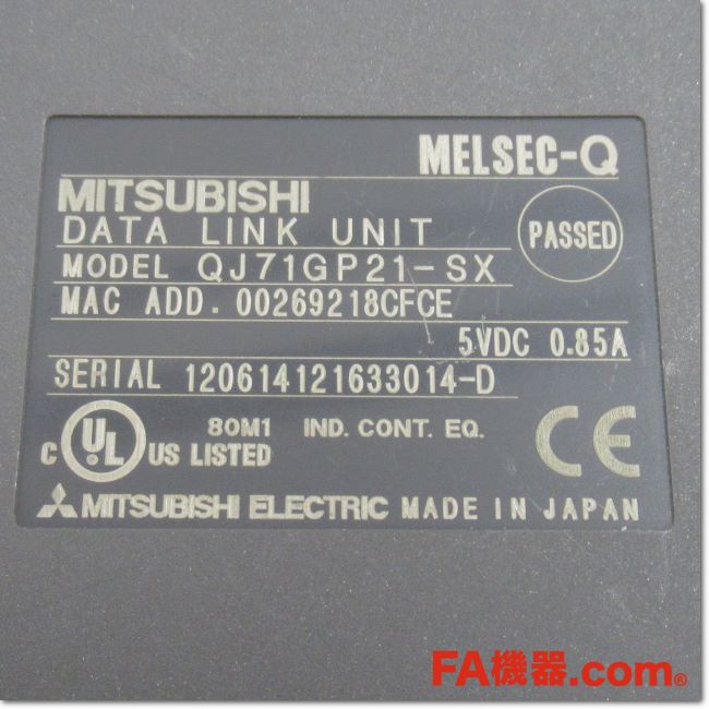 ネットワークユニット QJ71GP21-SX FA機器ドットコム / QJ71GP21-SX CC-Link IE コントローラネットワーク