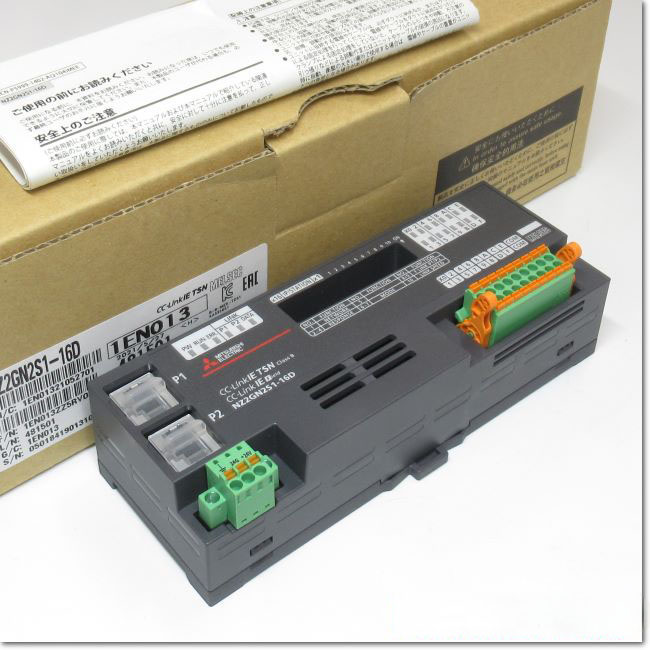 FA機器ドットコム / NZ2GN2S1-16D CC-Link IE TSN リモートI/Oユニット