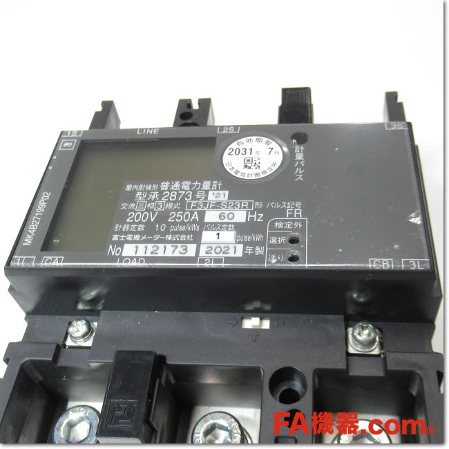 FA機器ドットコム / F3JF-S23R 200V 250A 60HZ 屋内対候形 普通電力量