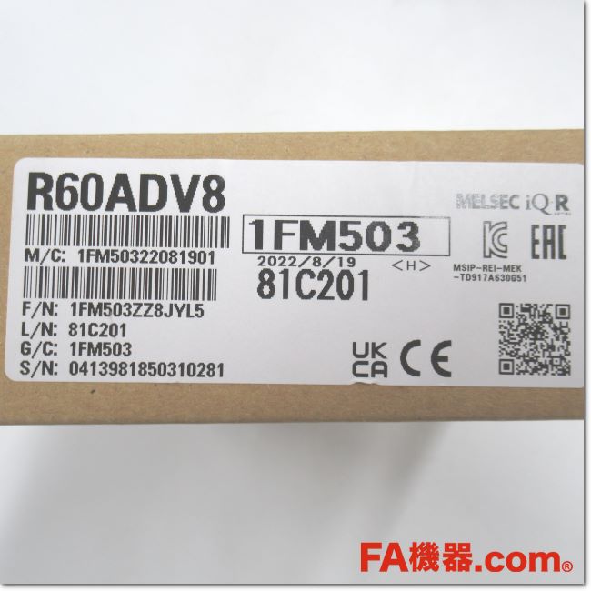 FA機器ドットコム /R60ADV8 アナログ-デジタル変換ユニット (三菱電機
