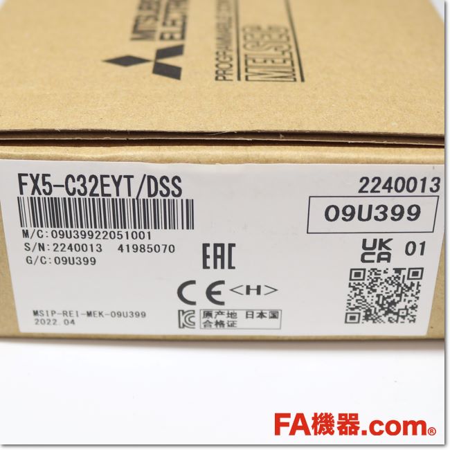 FA機器ドットコム /FX5-C32EYT/DSS 出力ユニット 32点 (三菱電機) | FA