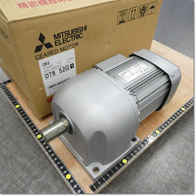 FA機器ドットコム /GM-S 0. 2KW 4P 1/60 ギヤードモータ 三相200V キー