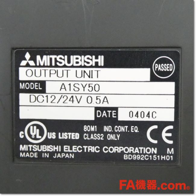 FA機器ドットコム /A1SY50 トランジスタ出力ユニット シンク