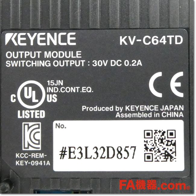 FA機器ドットコム / KV-C64TD 拡張出力ユニット トランジスタ