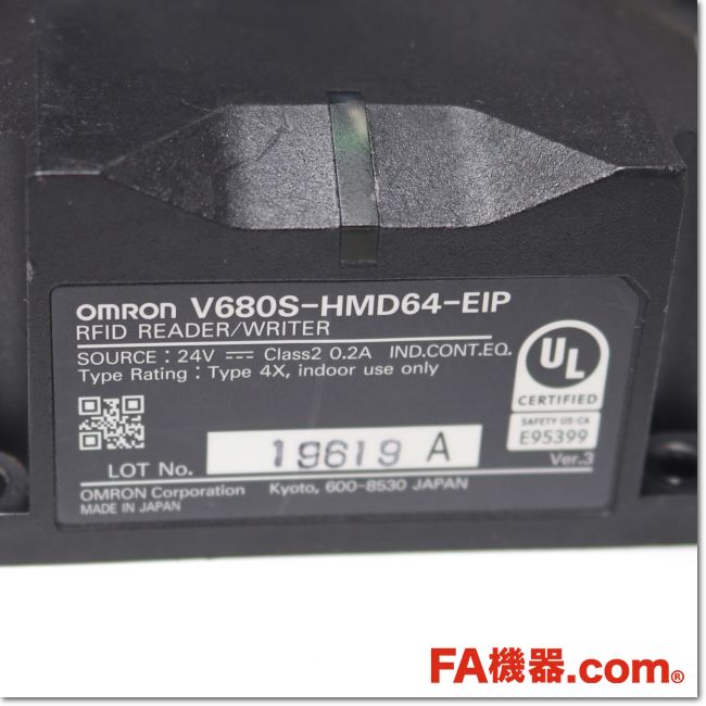 FA機器ドットコム / V680S-HMD64-EIP RFIDシステム リーダライタ