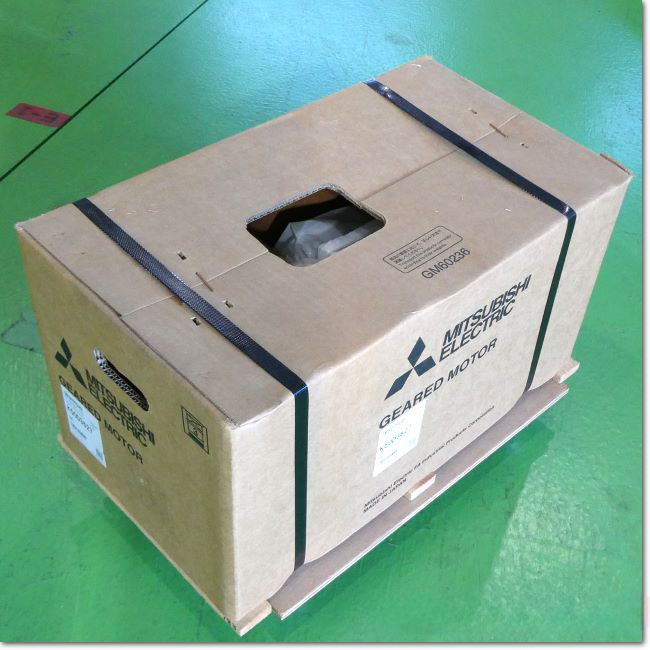 [SKM004] 三菱 直交軸ギヤードモータ 1.5kw/2馬力 GM-SHYF-RH ■新品 ■取扱説明書付 ★即決セールやってます★ 三菱 ギヤード モーターの通販