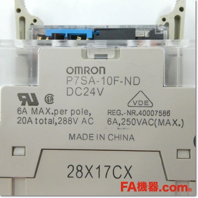 FA機器ドットコム / G7SA-3A1B DC24V セーフティリレー + ソケット