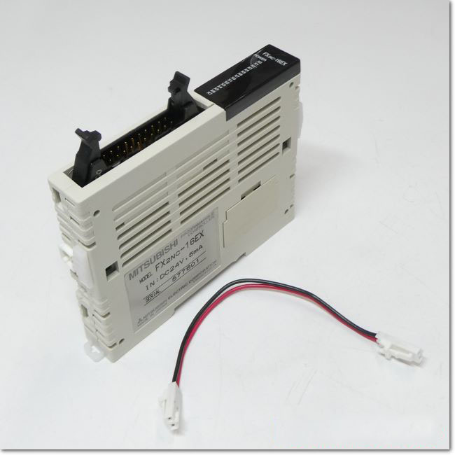 FA機器ドットコム / FX2NC-16EX 入力増設ブロック DC入力16点 (三菱