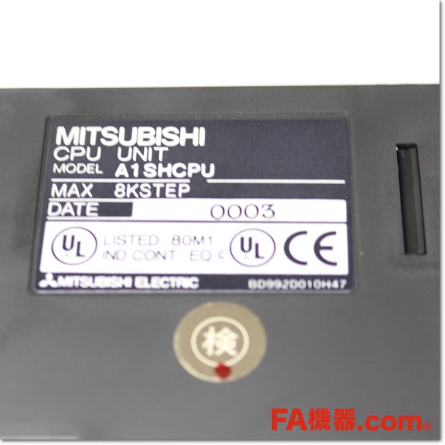 FA機器ドットコム / A1SHCPU CPUユニット (三菱電機) | FA機器ドットコム