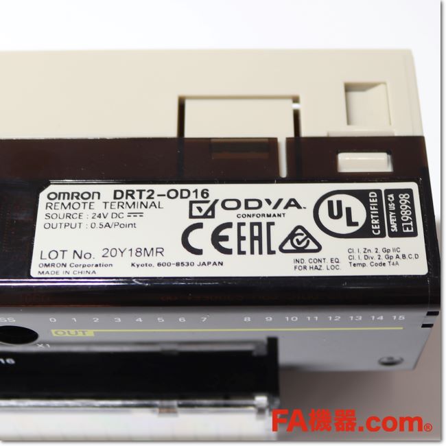 FA機器ドットコム / DRT2-OD16 リモートI/Oターミナル トランジスタ