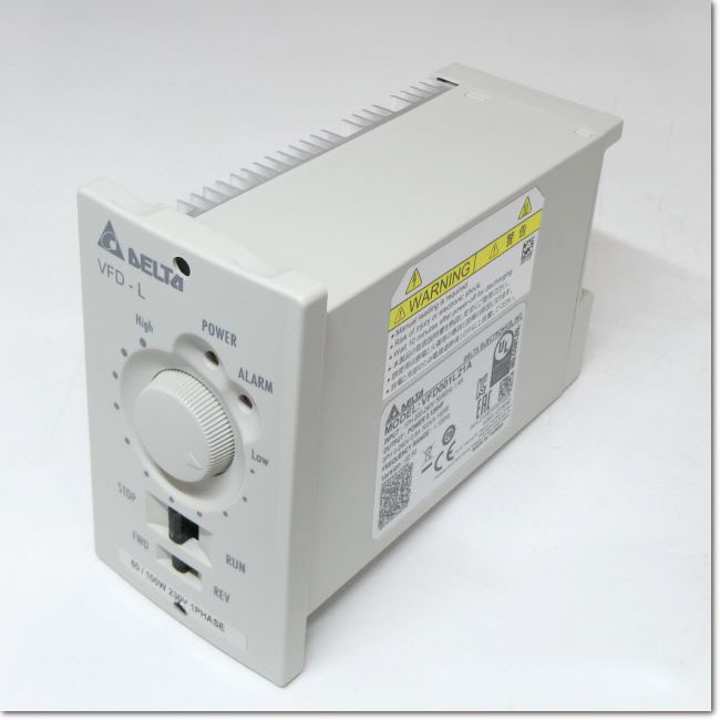 インバータ FA機器ドットコム / VFD001L21A インバータ 単相200V 60/100W Ver.2.50
