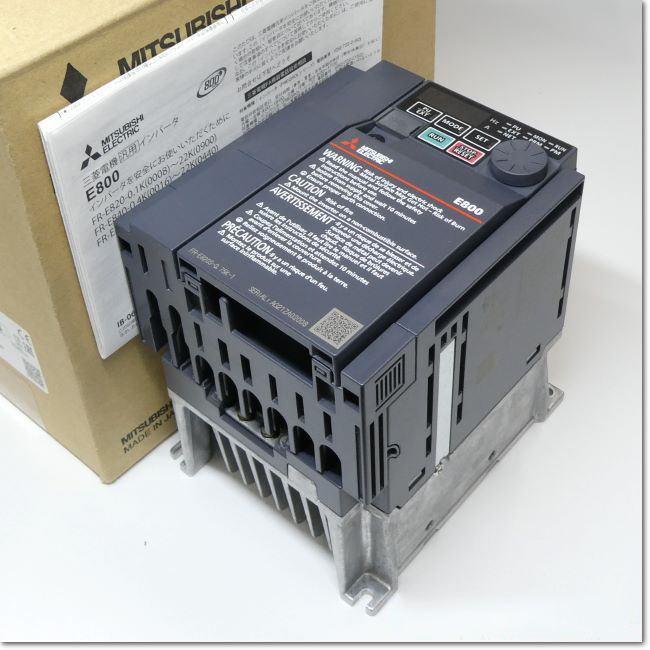 FA機器ドットコム / FR-E820S-0.75K-1 インバータ 単相200V 0.75kW 